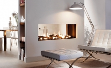 Fireplace Room Divider